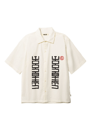 Woodbird Banks Sign Shirt Skjortor Herr Vit M