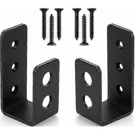 U-muotoinen turvapalkki - 2x4 oven kannattimet (2 kpl) - Kestävää terästä - ya (FMY)