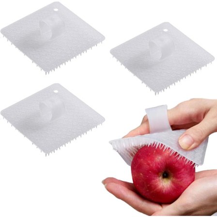 Frugt- og grøntsagsrensningsbørste - Køkkenbørste med bløde børster