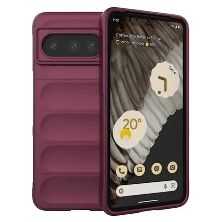 Blødt grebsformet cover til Google Pixel 8 Pro - Rød
