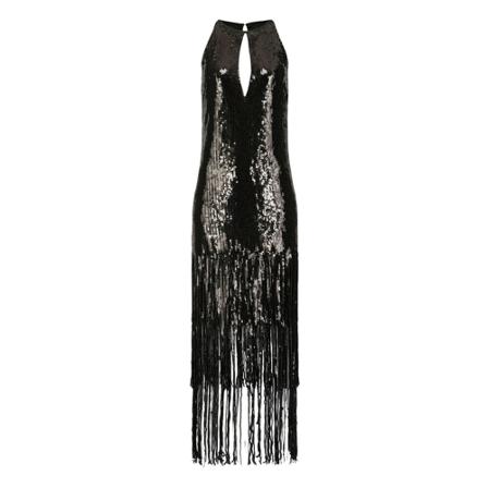 Pinko Dress , Zwart , Dames , Maat: S Jurk