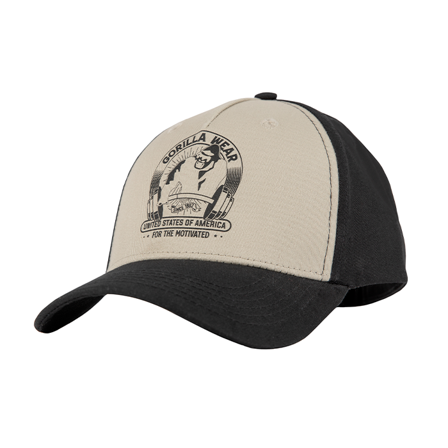 Huer & Kasketter Gorilla Wear Buckley Cap, Sort/Beige - Bodyman.dk