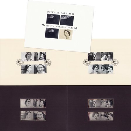 England - MICHEL 2400-2407 + sølvfrimærke - Ubrugt