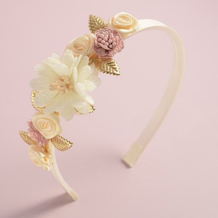 Blomster pannebånd Blomster hårbånd E E