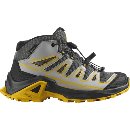 Salomon - Kinderschuhe Schuhe X Ultra Mid Gtx J - Castlerock / Black - 33