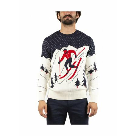 Ralph Lauren, Round-neck Knitwear Blauw, Heren, Maat:M