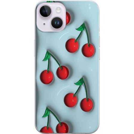 Yhteensopiva Puhelinkuori Apple Apple iPhone 15 Plus Kirsikka