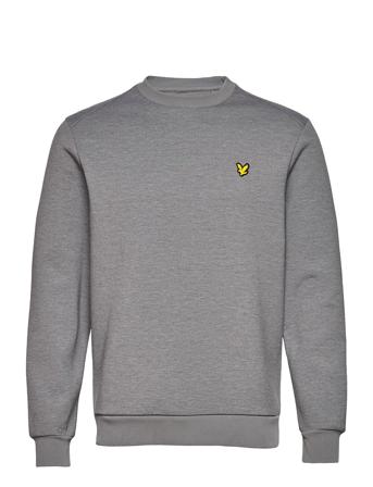 Crew Neck Fly Fleece Grey Lyle & Scott Sport