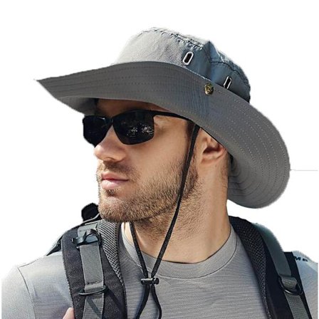 Herre Utendørs Skygge Storbremmet Fiskehatt