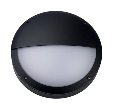 Westal Diploma Halv Veggarmatur 18 B, 906 lm, 275 x 275 mm Svart, Belysning