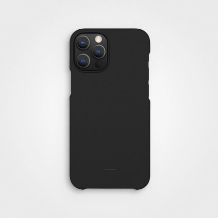 No Plastic Mobile Case Charcoal Black, Made From Plants | agood, iPhone 12 Pro Max