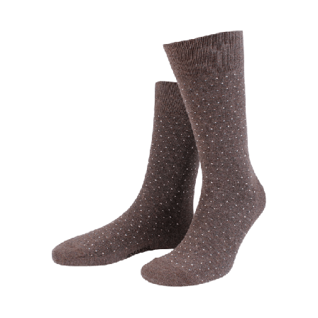 Amanda Christensen True Ankle Micro Dot Sock Strumpor Herr Brun 39-42