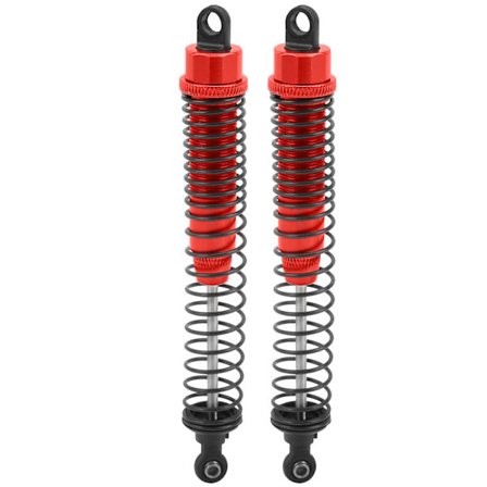 18007 Fjernstyret Bil Aluminium Legering 130mm Stødabsorber til TRAXXAS/SLASH/2WD RC Bil Rød