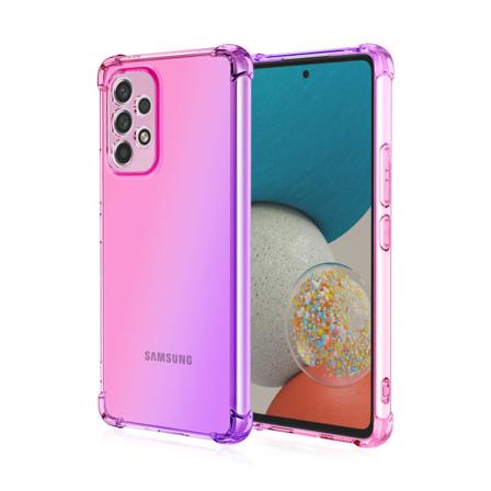 Samsung Galaxy A53 5g - Floveme Skal Rosa/lila