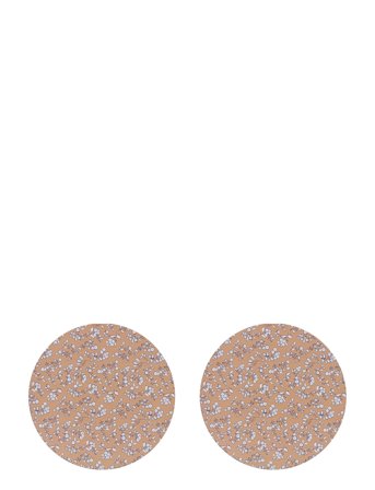 Place Mat Linnea Corc Round 2-P Orange Noble House