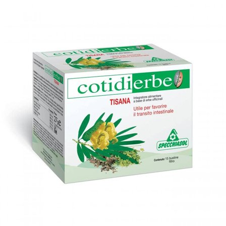Cotidierbe Specchiasol Infuso Tisana 15 Bustine 27g
