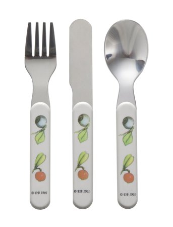 Rätt Start Elsa Beskow, Cutlery, 3-Part - Multi/patterned - ONE SIZE