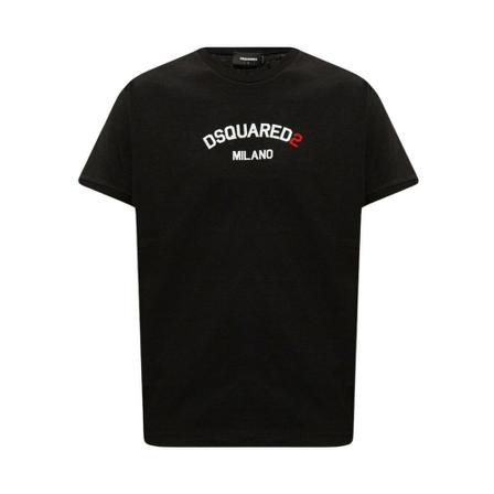 Dsquared2 T-shirts and Polos Sort, Herre