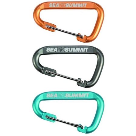 Sea to Summit Tilbehør Karabiner (Pakke med 3) - Assorteret - FBA AABINER3