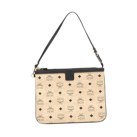 MCM Pre-owned, Handbags Beige, Dames, Maat:ONE Size