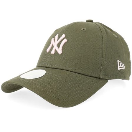 New Era - MLB Grön adjustable Keps - New York Yankees Womens League Essential Midi 9FORTY Olive Adjustable @ Hatstore