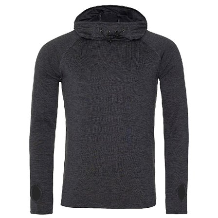 AWDis Just Cool herr Cowl Neck långärmad baslager topp (2-pack)