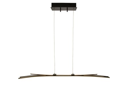 Aneta Lighting SVALA taklampe, svart, LED