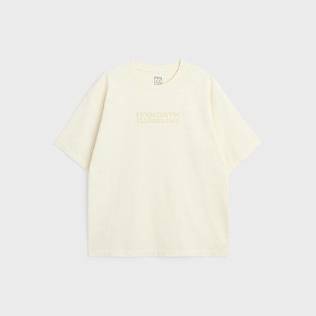 66 North men's Men's Borgir T-Shirt Tops - Eggshell - M