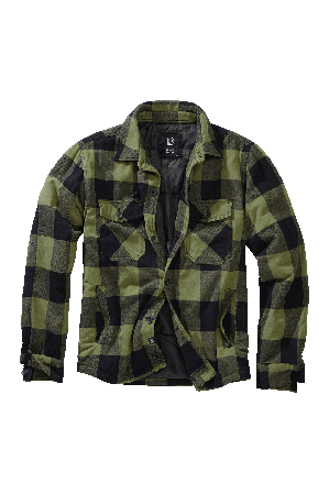 Chaqueta Brandit Lumber Negro/Oliva XL