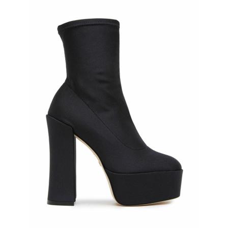 Stuart Weitzman, Skyhigh 145 Atform Boots Czarny, Kobieta, Rozmiar: 37 EU