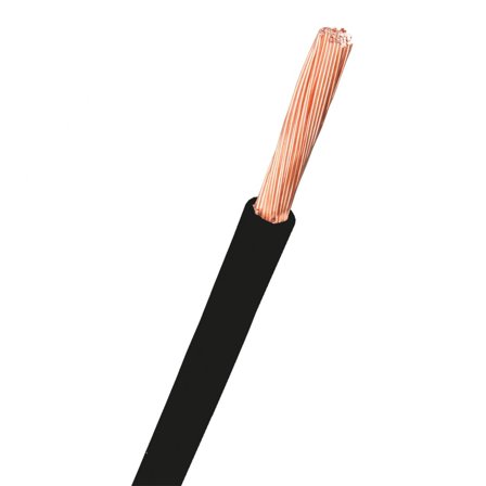 Nexans 11020241-001 Koblingskabel RK 6, 90°C (H07V2-K 4) 6 mm², Stikkontakter & kabler