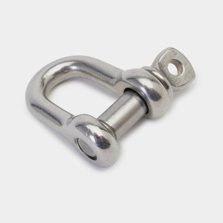 Seldén D-shackle in Forged stainless 316 steel, M8/6 x13x21 mm (307-097)