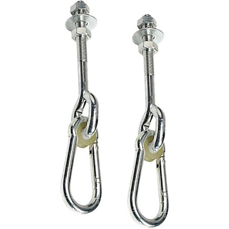 Takkrokar, Hängande Krokar, Justerbar Skruv för Gunga, Betong Trä Set, Yoga, Hängmatta, Hängstol, 150kg - 150mm