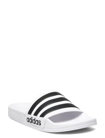 Adilette Shower Shoes Summer Shoes Pool Sliders Hvit Adidas Performance