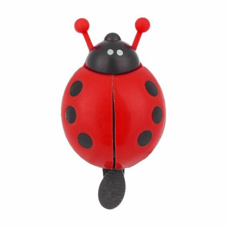 Leppäkerttu polkupyörän kello Pyörän kello PUNAINEN