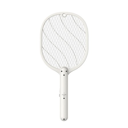 Elektrisk fluesmækker, batteridrevet håndholdt fluesmækker, gitterfælde-smækker til hjem, soveværelse, køkken, kontor, baggård, terrasse, indendørs og