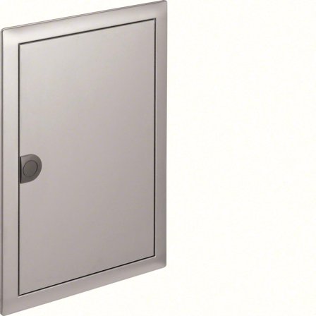 Hager VZ262N Ovi mukana kehys, harjattu teräs 2 riviä, Sähkön jakelu & virrantuotto