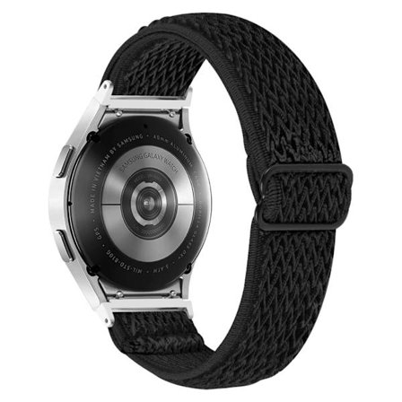 Samsung Galaxy Watch 5 / 5 Pro / 4 klockarmband i nylon - Svart