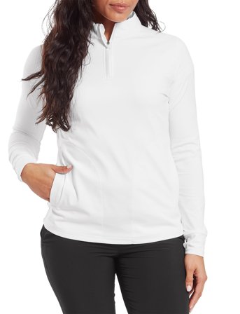 FootJoy Half-Zip Midlayer - White - XL