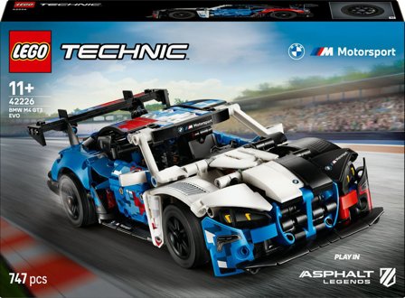 LEGO-Technic BMW M4 GT3 EVO racerbil 42226-LEGO Technic BMW M4 GT3 EVO racerbil 42226-LEGO-LEGO