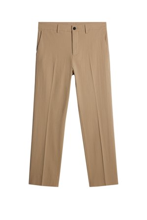 J.Lindeberg - Dropper Seersucker Pants - Beige - Man - 52
