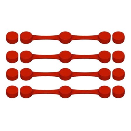 4 stk. Airfryer Magnet Silikonspenne for å holde nede Airfryer Bakepapir, Lås Disposa