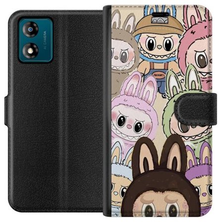 Kompatibelt Plånboksfodral till Motorola Motorola Moto E13 The Monster Edition Samlarfigur Anime