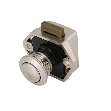 5 st tryckknappslås dörrlås dörrknopp för båtdörr husbil låda skåp (pärla)