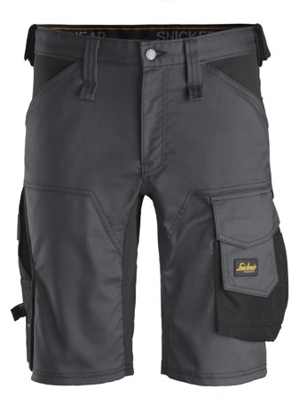 Snickers Workwear 6143 AllroundWork Arbetsshorts grå/svart Grå/Svart, Kläder