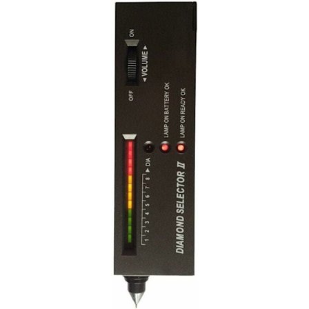 Bærbar elektronisk diamanttestpenn for diamant, rubin, krystall, agat, jade, edelstener