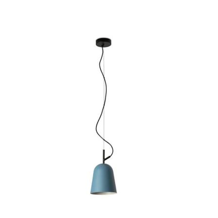Faro STUDIO Nedhængt loftslyskuppel 16 cm matsort, blå