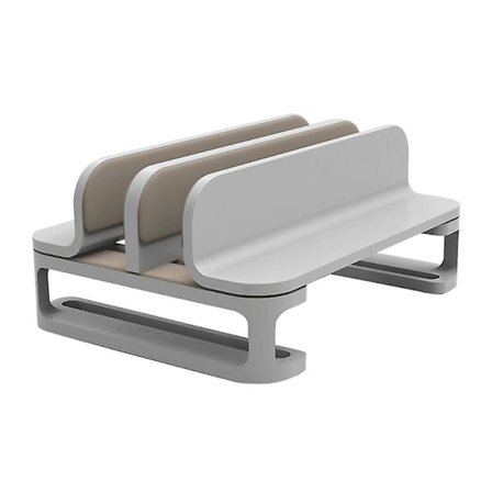 New Aluminum Laptop Cooling Stand Notebook Computer Holder Organizer Stand