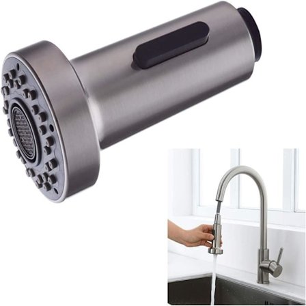 Køkkenhanespraydyse, udskiftningsdyse til køkkenhane, opvaskemaskinedyse, let at installere