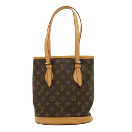 Louis Vuitton Vintage, Pre-owned Canvas louis-vuitton-bags Bruin, Dames, Maat:ONE Size